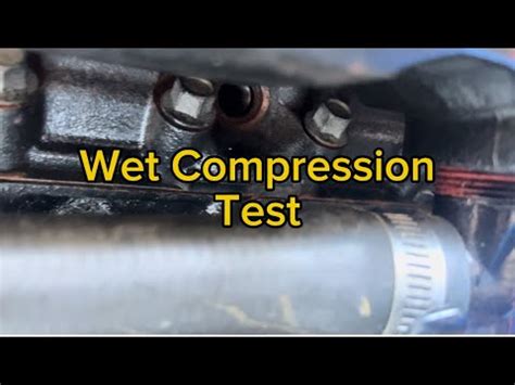 Mercruiser 4.3L Compression Test 